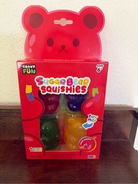 Crazy Fun Sugar Bear Squishies Set